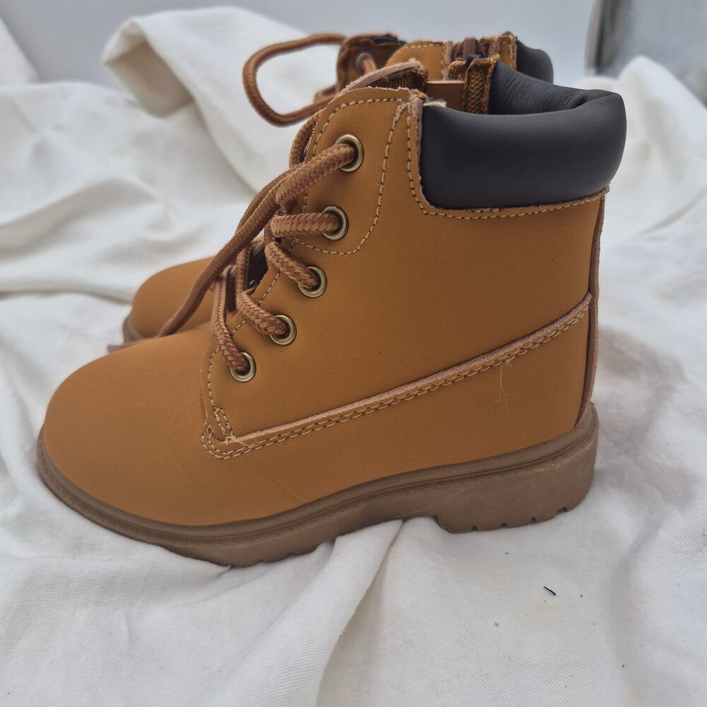 NEW Josmo Unisex Toddler Lace-Up Casual Construction Boots boys' size 11